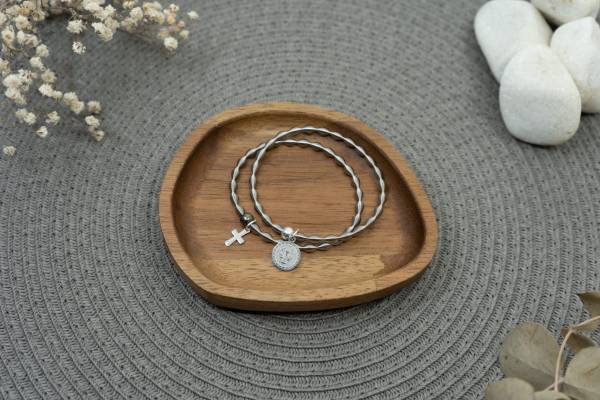 PULSERA ONDULADA LISA