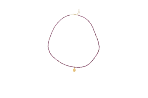 COLLAR PIEDRA FINA RUBÍ