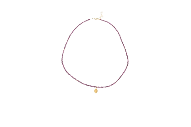 COLLAR PIEDRA FINA RUBÍ - Imagen 1