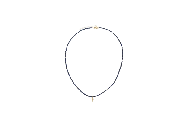 COLLAR PIEDRA FINA ZAFIRO - Imagen 1