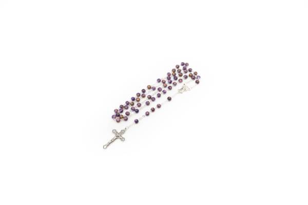 ROSARIO CRISTAL JASPEADO 6MM
