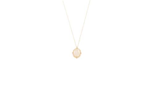 CADENA MEDALLA MILAGROSA PERLAS