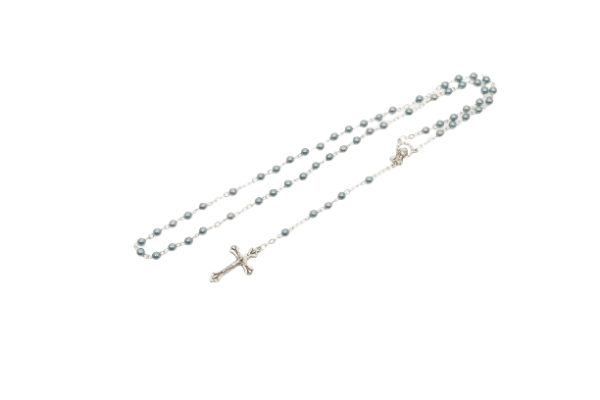ROSARIO IMITACION PERLA 4MM