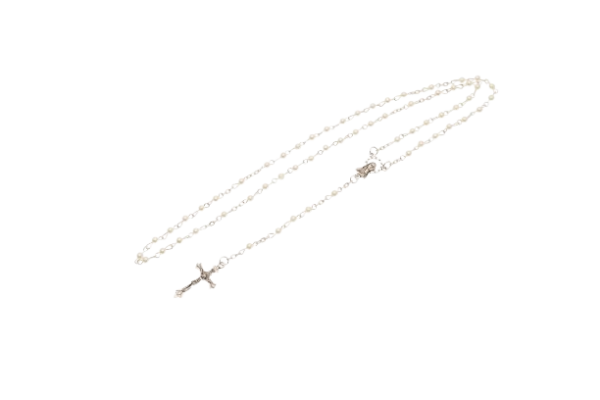 ROSARIO IMITACIÓN PERLA 3MM