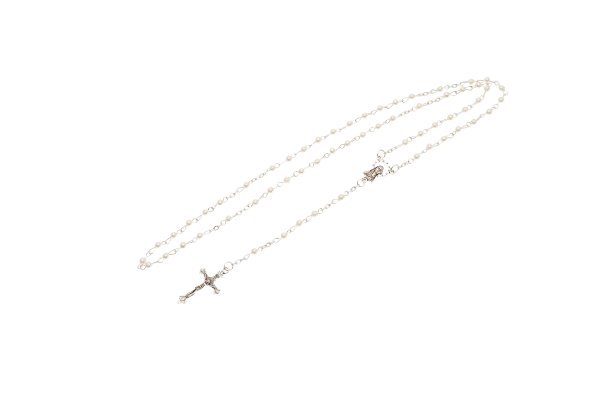 ROSARIO IMITACIÓN PERLA 3MM - Imagen 1