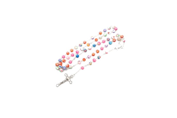 ROSARIO MULTICOLOR CLAY 7MM