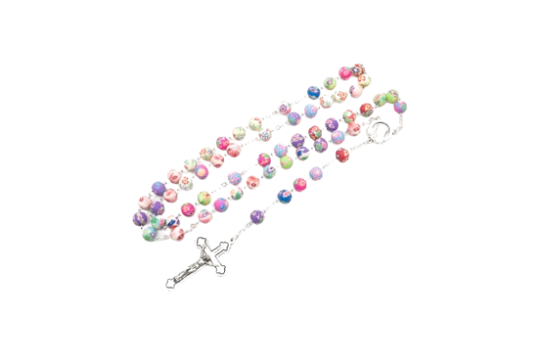 ROSARIO MULTICOLOR CLAY 8MM
