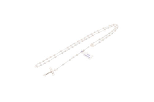 ROSARIO DE FILIGRANA HECHO A MANO EN PLATA 925 DE 4MM