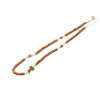 COLLAR ROSARIO MADERA CUERDA CILINDRO CRUZ TAO Y MILAGROSA - Thumbnail Image 1