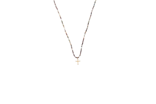 COLLAR CRUZ CORAZONES