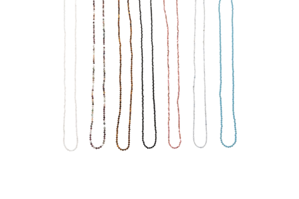 COLLAR CRUZ FINA CIRCONITAS CRISTAL - Imagen 3