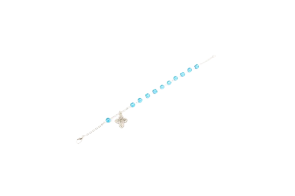 PULSERA CRISTAL LISO 6MM