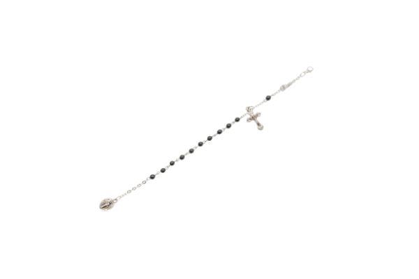 PULSERA PIEDRA HEMATITE 4MM