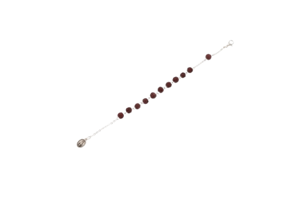 PULSERA MISTERIO PIEDRA VOLCÁNICA 6MM