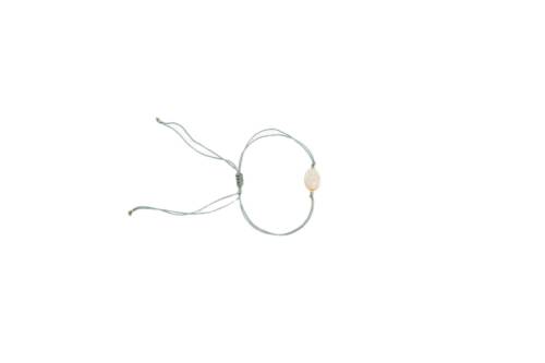 PULSERA SEDA CELESTE MILAGROSA OVAL
