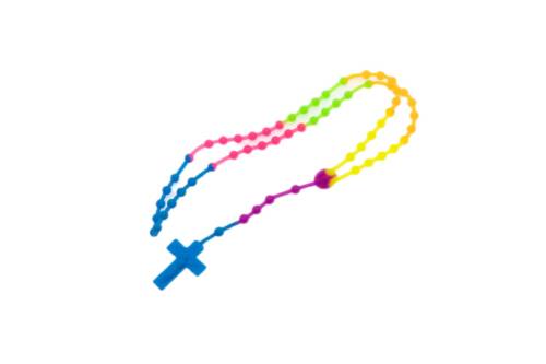 ROSARIO RESINA MULTICOLOR FLUOR