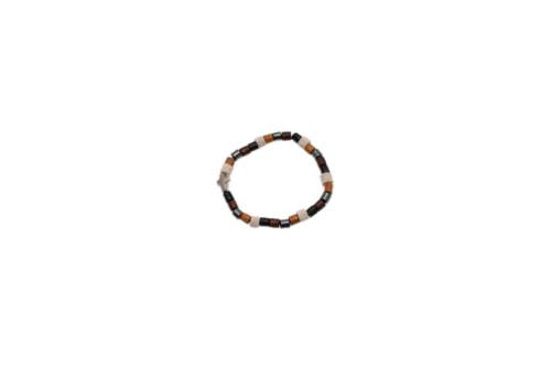 PULSERA MADERA TRICOLOR