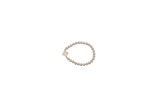 PULSERA PIEDRA VOLCÁNICA CRUZ DE NACAR - Imagen 3
