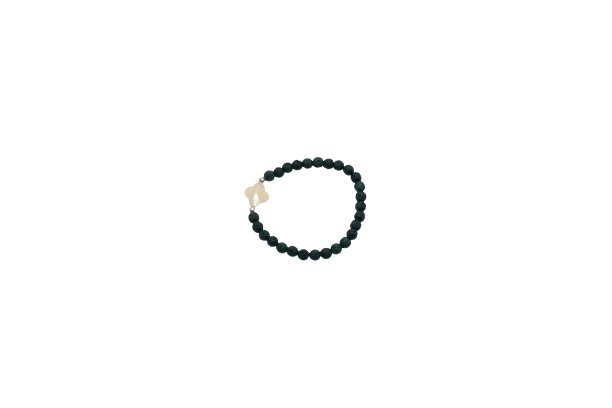 PULSERA PIEDRA VOLCÁNICA CRUZ DE NACAR - Imagen 11