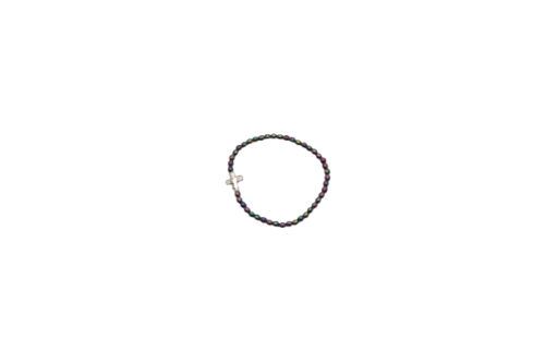 PULSERA ELÁSTICA HEMATITE