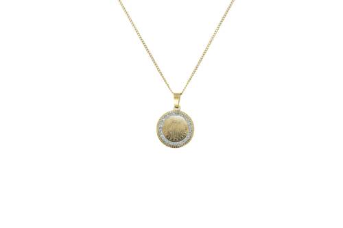 CADENA MEDALLA VIRGEN GUADALUPE CIRCONITAS